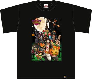 Tokyo one piece tower halloween 2016 2 camiseta