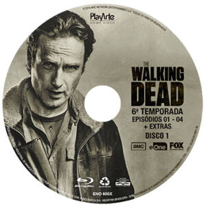 the walking dead 6 temporada playarte blu ray box disco 1
