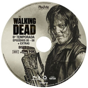 the walking dead 6 temporada playarte blu ray box disco 2