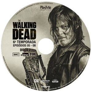 the walking dead 6 temporada playarte dvd box disco 2