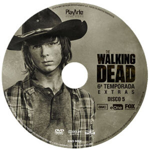 the walking dead 6 temporada playarte dvd box disco 5