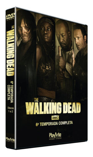 the walking dead 6 temporada playarte dvd box discos 1 2