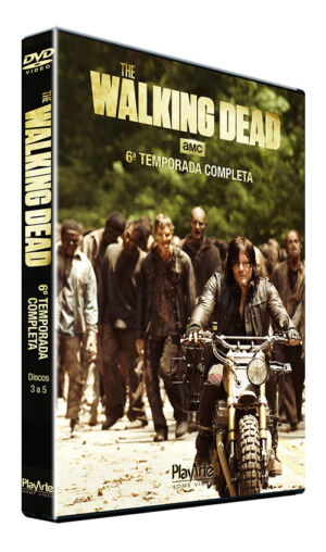 the walking dead 6 temporada playarte dvd box discos 3 4 5