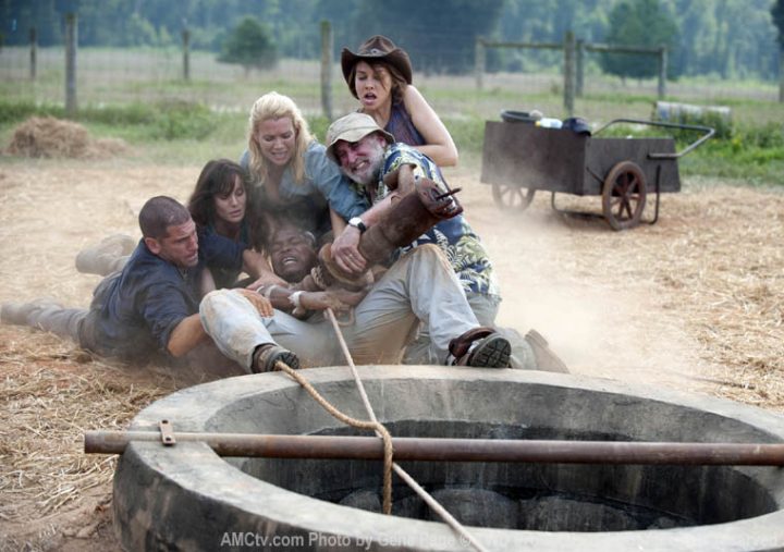 The walking dead s02e04 foto oficial 04 shane lori t dog andrea dale maggie