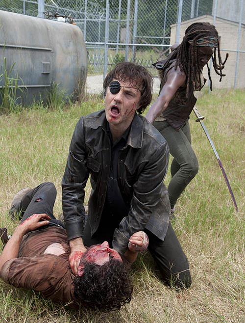 The walking dead s04e08 foto oficial 08 rick governador michonne