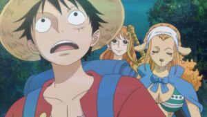 One Piece Epis%C3%B3dio 765 3 Luffy Nami Wanda