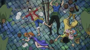 One Piece Epis%C3%B3dio 767 2 Nami Luffy Zoro Usopp Choppere