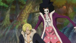 One piece episódio 763 1 sanji brook