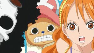 One Piece Episódio 764 15 Brook Chopper Nami