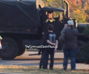 The Walking Dead 7 Temporada S07E16 Grava%C3%A7%C3%B5es 15 novembro 2 Negan Simon Dwight