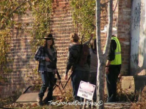 The Walking Dead 7 Temporada S07E16 Grava%C3%A7%C3%B5es 15 novembro 9 Dianne Enid Carl