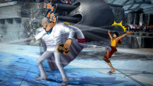 One Piece Burning Blood Garp 3 Luffy