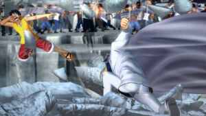 One Piece Burning Blood Garp 4 Luffy