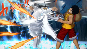 One Piece Burning Blood Garp 5 Luffy