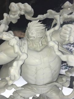 One piece megahobby expo autumn 2016 monkey d luffy gear 4 pop sailing again maximum 4