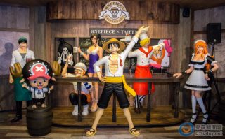 One Piece Restaurant Taiwan Taipei 3 Réplicas Tripulação