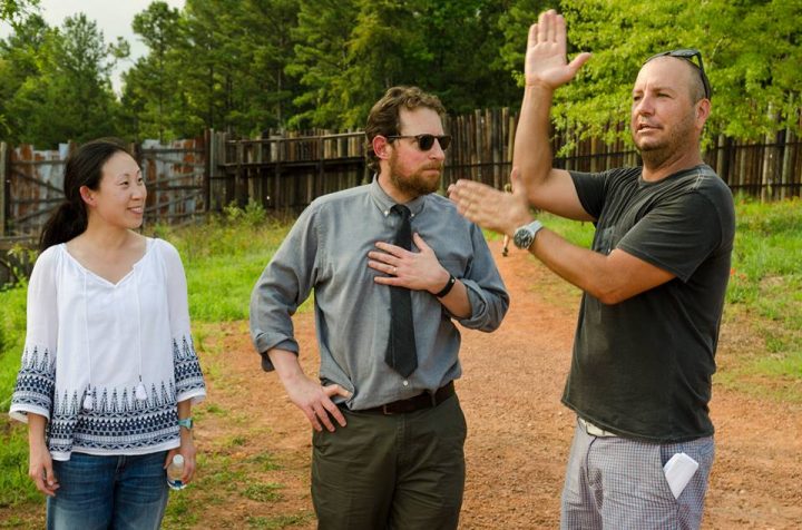 the walking dead s07e08 foto bastidores 06 scott gimple