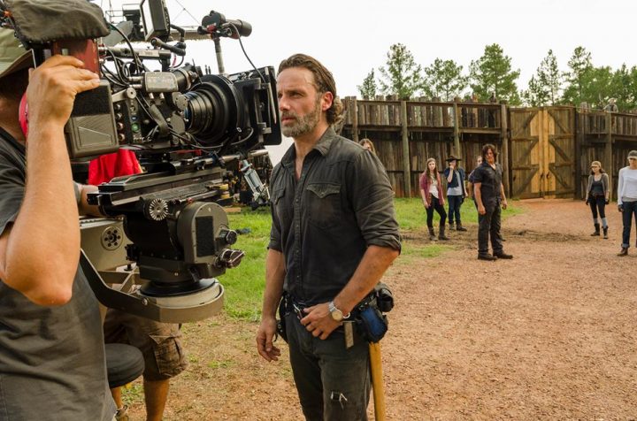 the walking dead s07e08 foto bastidores 07 rick