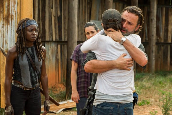 the walking dead s07e08 foto extra 29 michonne tara rick maggie hilltop