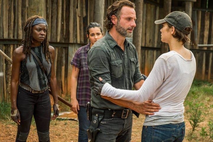 the walking dead s07e08 foto extra 32 michonne tara rick maggie