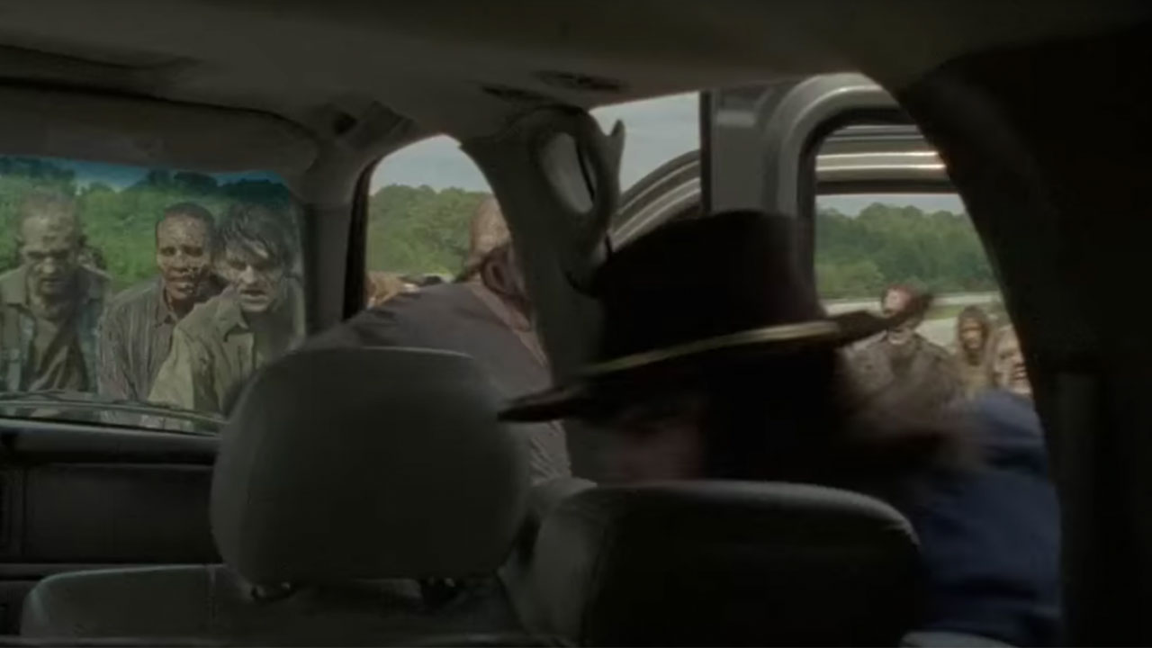 the walking dead s07e09 cenas video promocional carl zumbis
