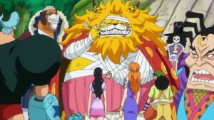 One Piece Episodio 773 1 Nekomamushi Inuarashi Tripulação