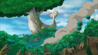 One piece episodio 773 10 floresta baleia zou