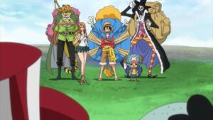 One Piece Episodio 776 5 Pedro Nami Brook Chopper