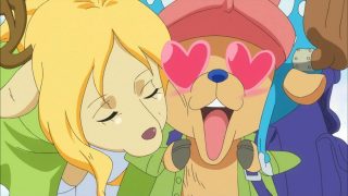 One piece episodio 776 7 chopper milk mink