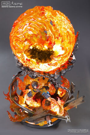 One Piece Portgas D Ace Tsume HQS 4