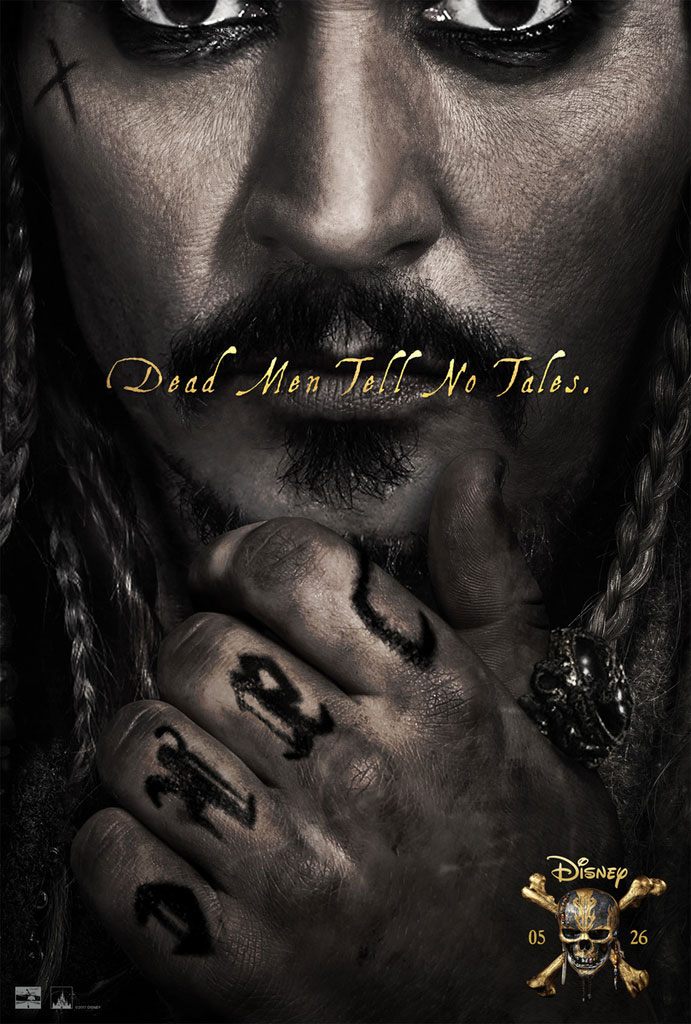 Piratas do caribe 5 poster jack sparrow