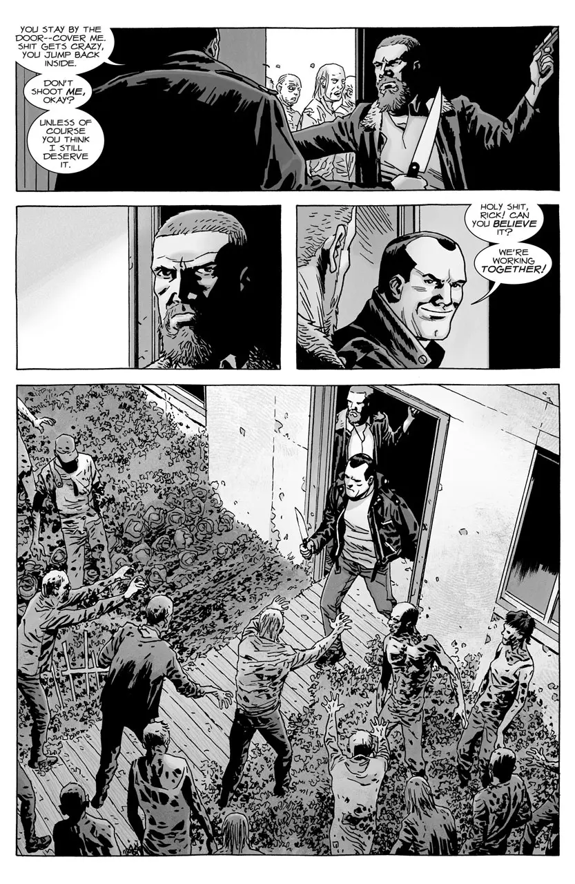 The walking dead hq 164 rick negan 03