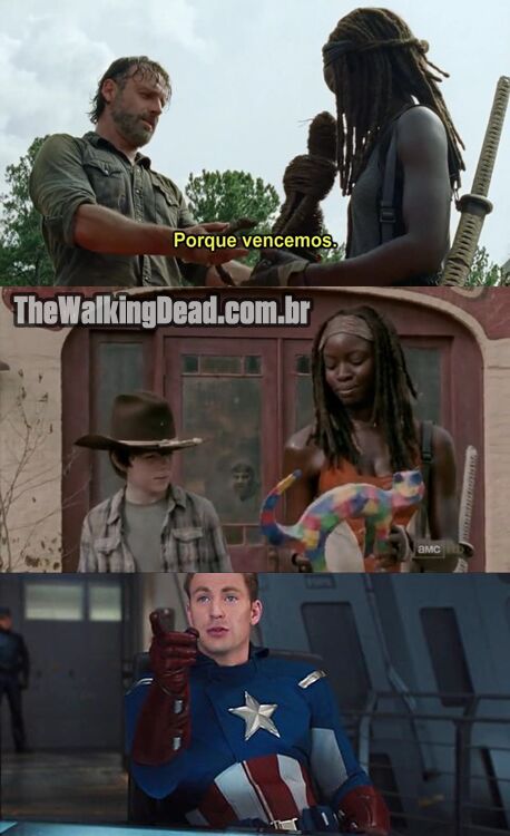 the walking dead s07e10 meme 16 rick michonne
