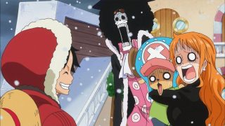 One piece episodio 779 10 luffy brook chopper nami