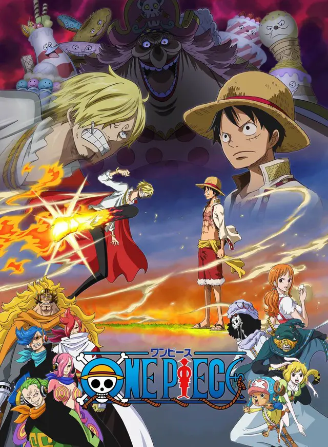 Arco Ilha Whole Cake ganha pôster oficial para o anime