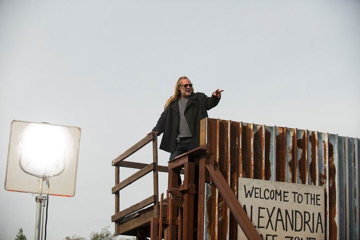 The walking dead s07e16 foto bastidores 08 nicotero