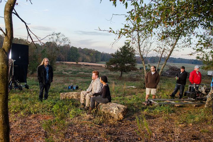 The walking dead s07e16 foto bastidores 23 nicotero abraham sasha