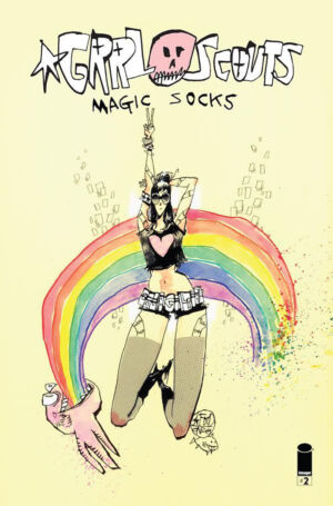 Grrl Scouts Magic Socks Capa 4 Dia Internacional do Orgulho Gay