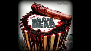 The walking dead bolo de aniversario