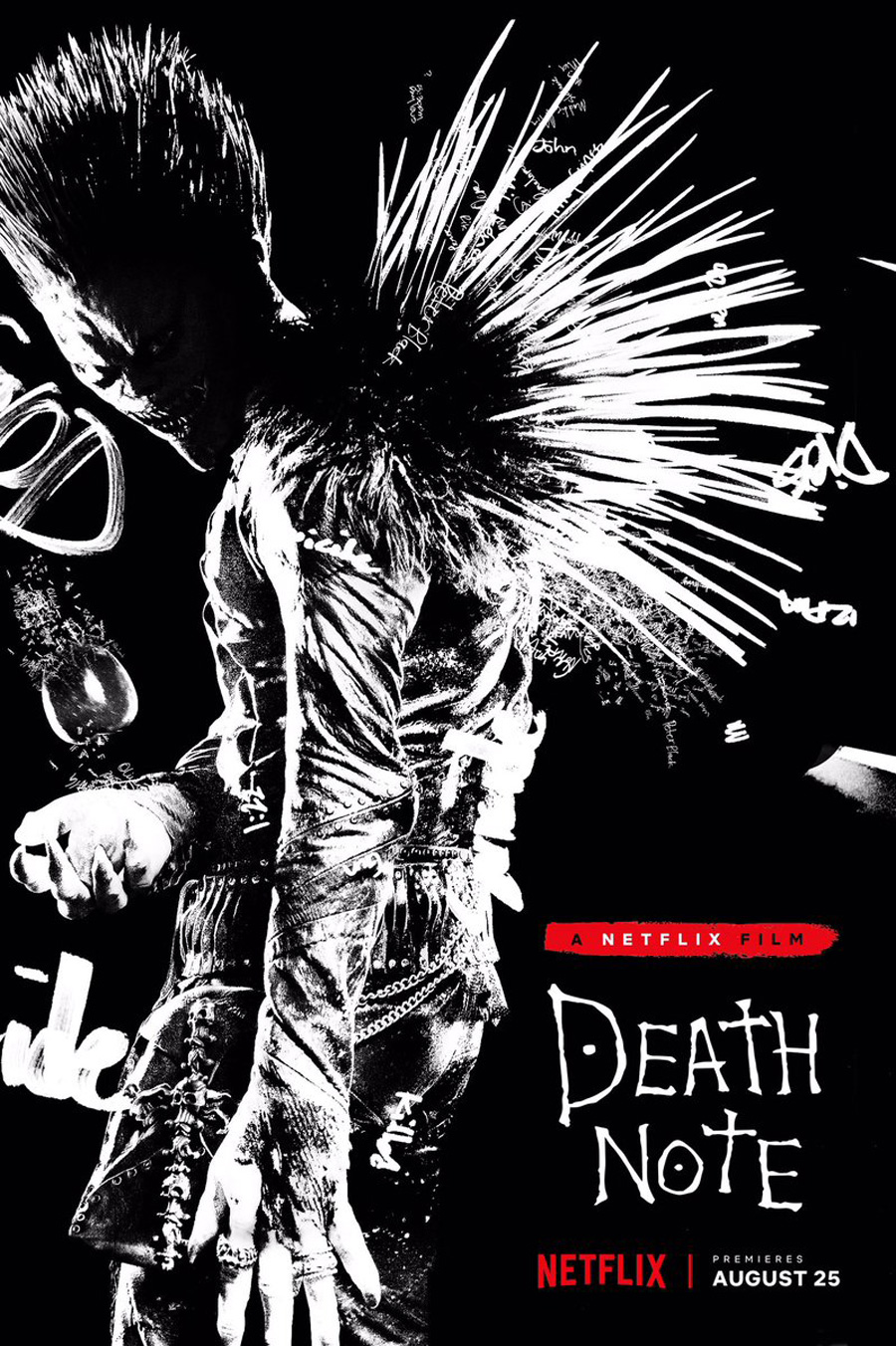 Death note netflix primeiro poster ryuk