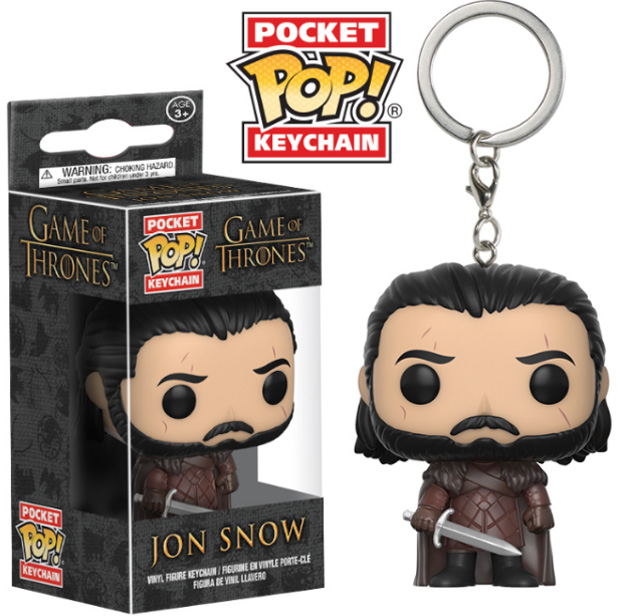 Game of Thrones Funk Pop Jon Snow Chaveiro