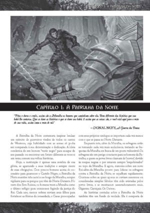 Guerra dos Tronos RPG A Patrulha da Noite 01