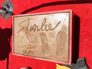 Stan Lee Calçada da Fama Walk of Fame 1