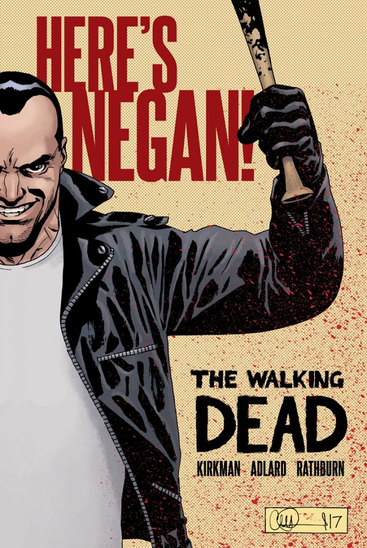 The walking dead heres negan hardcover