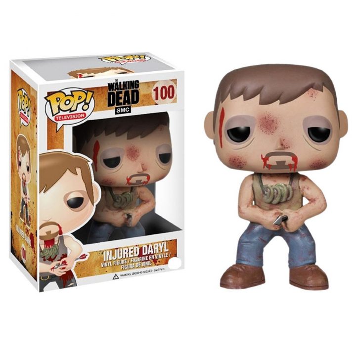 The walking dead funko daryl injured machucado