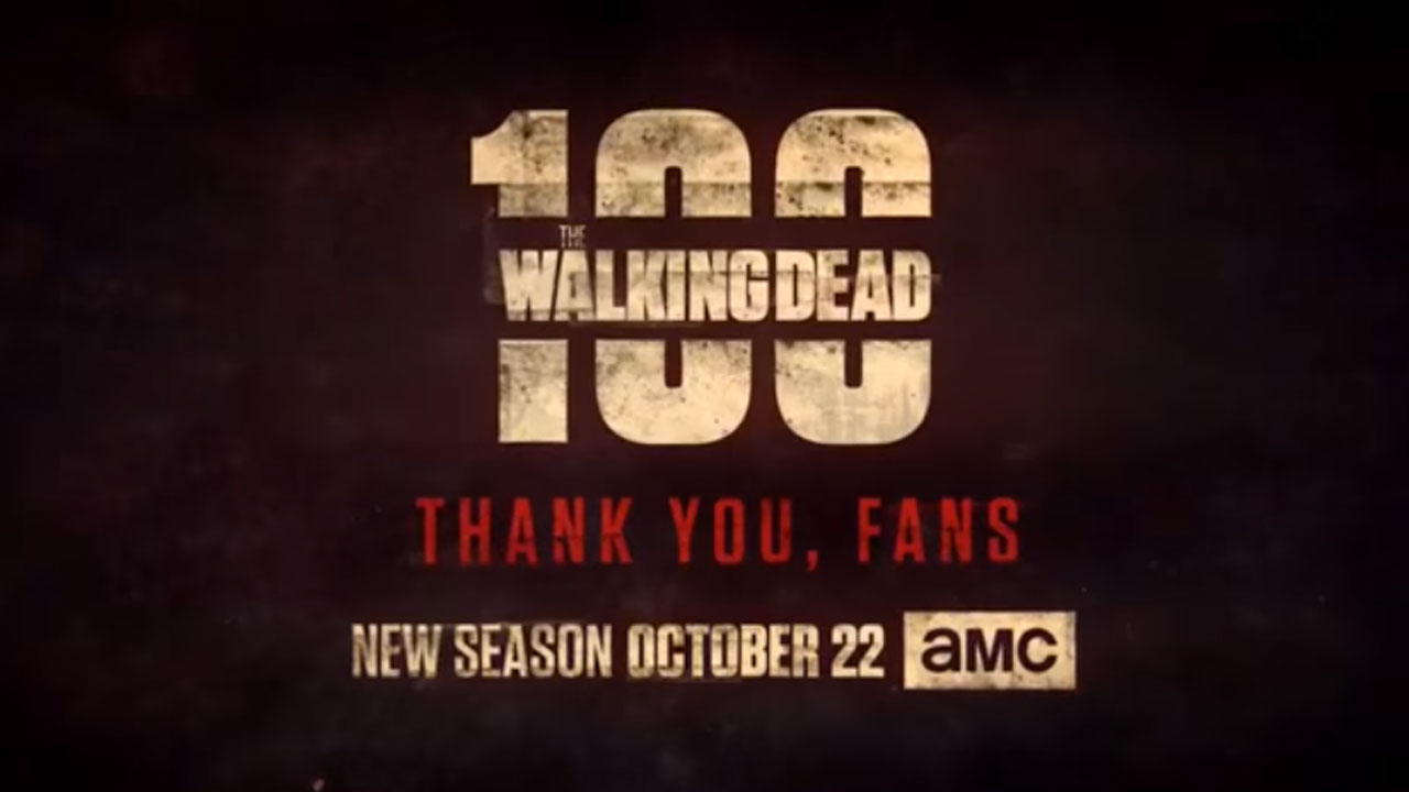 Elenco de The Walking Dead agradece em vídeo pelos 100 episódios da série