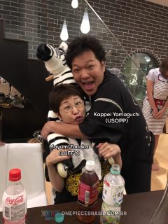 One piece oda festa takoyaki 2017 12 mayumi tanaka kappei yamaguchi