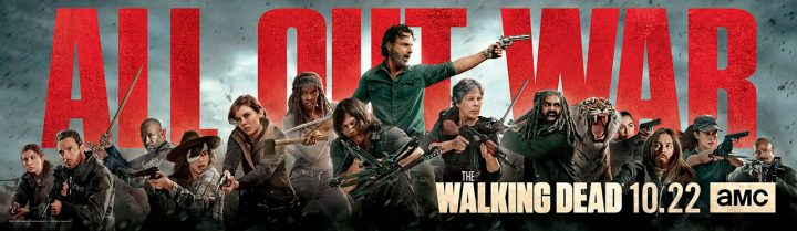 The walking dead 8 temporada all out war banner