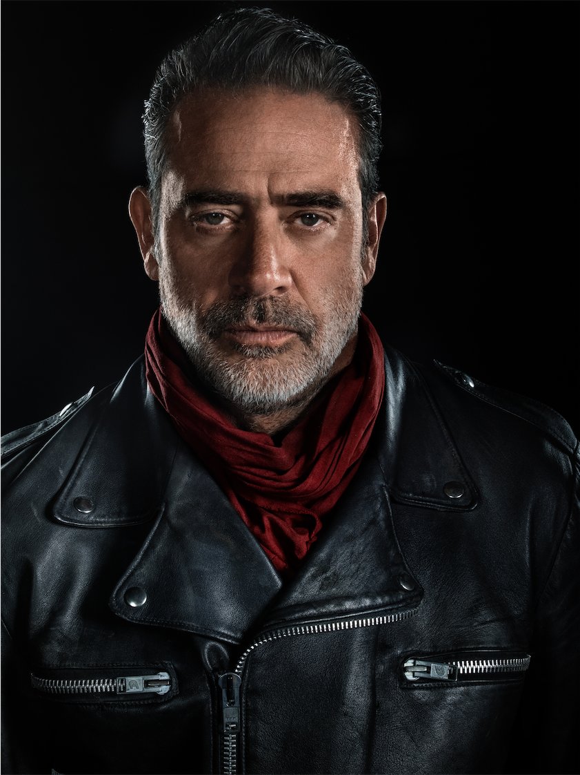the walking dead 8 temporada character portrait negan