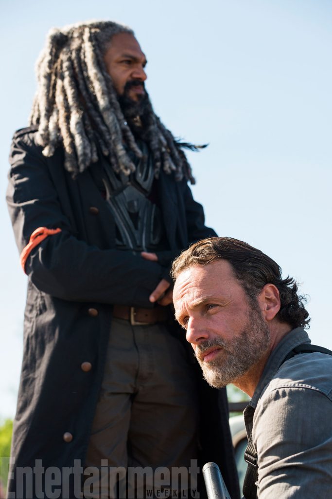 The walking dead 8 temporada imagem promocional ezekiel rick